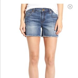 Kut from the Kloth Blue Denim Jean Shorts